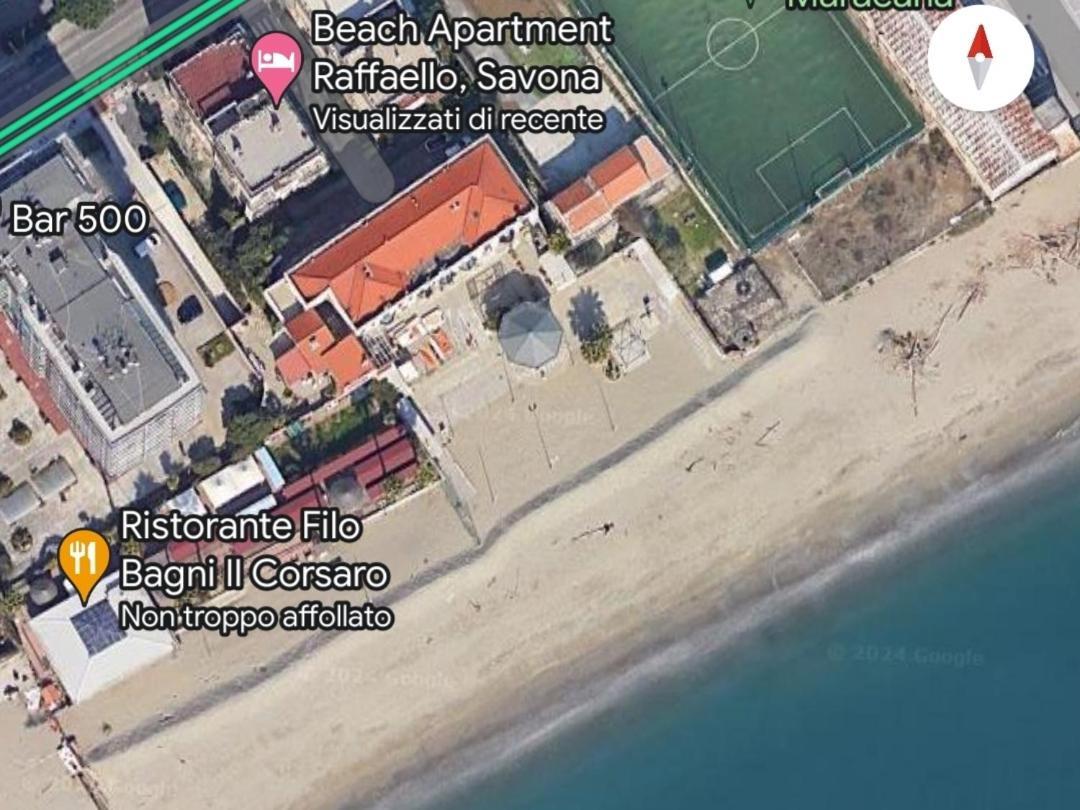 Raffaello Beach Apartment - 50 M From The Sea - Wifi Savona Luaran gambar